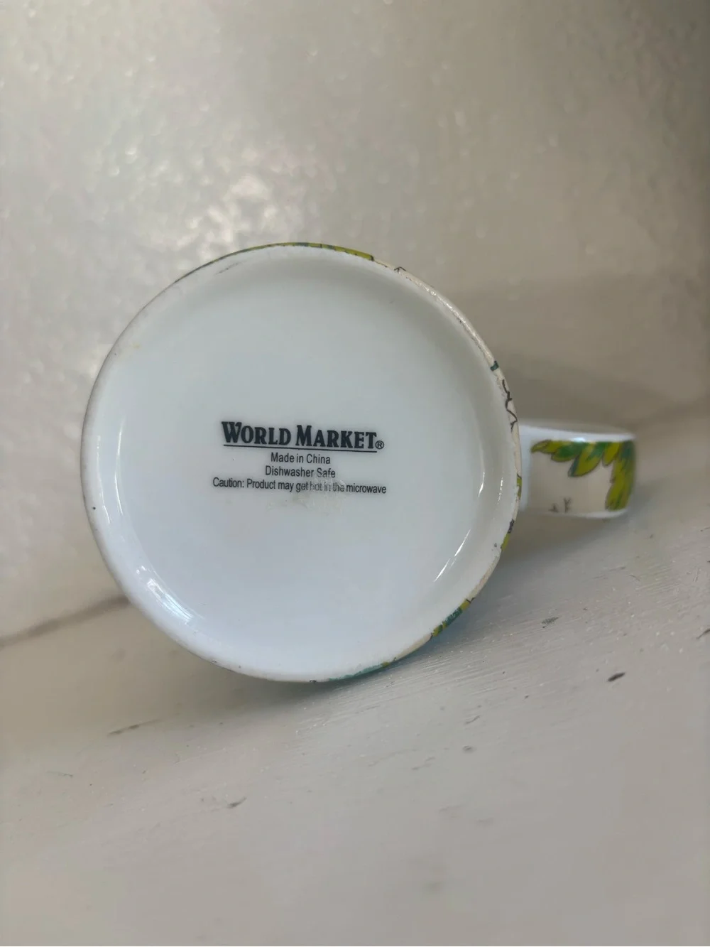 Cost Plus World Market ceramic mug